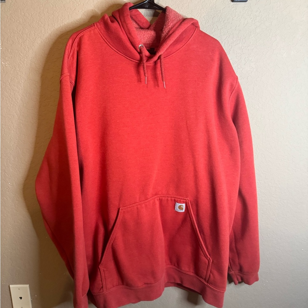 Carhartt Men's Bold Red Hoodie